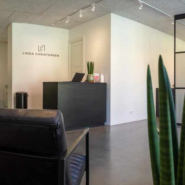 Wide angle billede af Linda Christen Statsautoriseret fodklinik