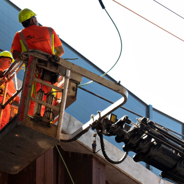 Elektrikere fra Nordic Railpower